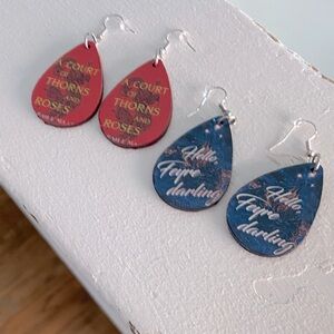 ACOTAR Teardrop Earrings Set
